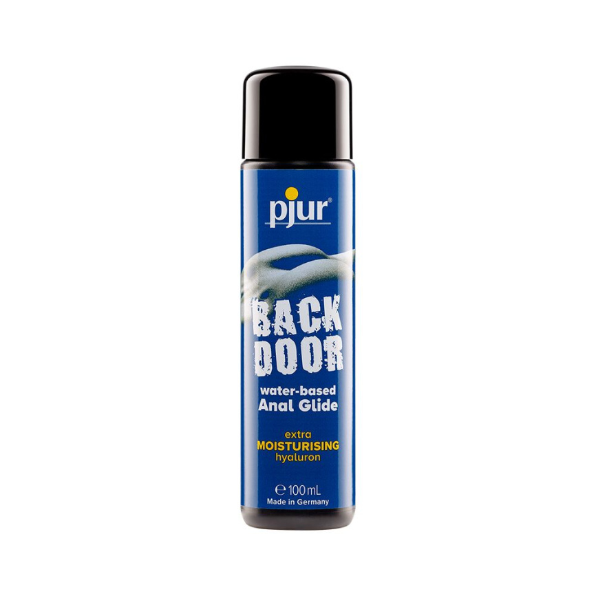 Анальний лубрикант pjur BACK DOOR Moisturising 100 мл, на водній основі, з гіалуроном, ефект силікону фото 1