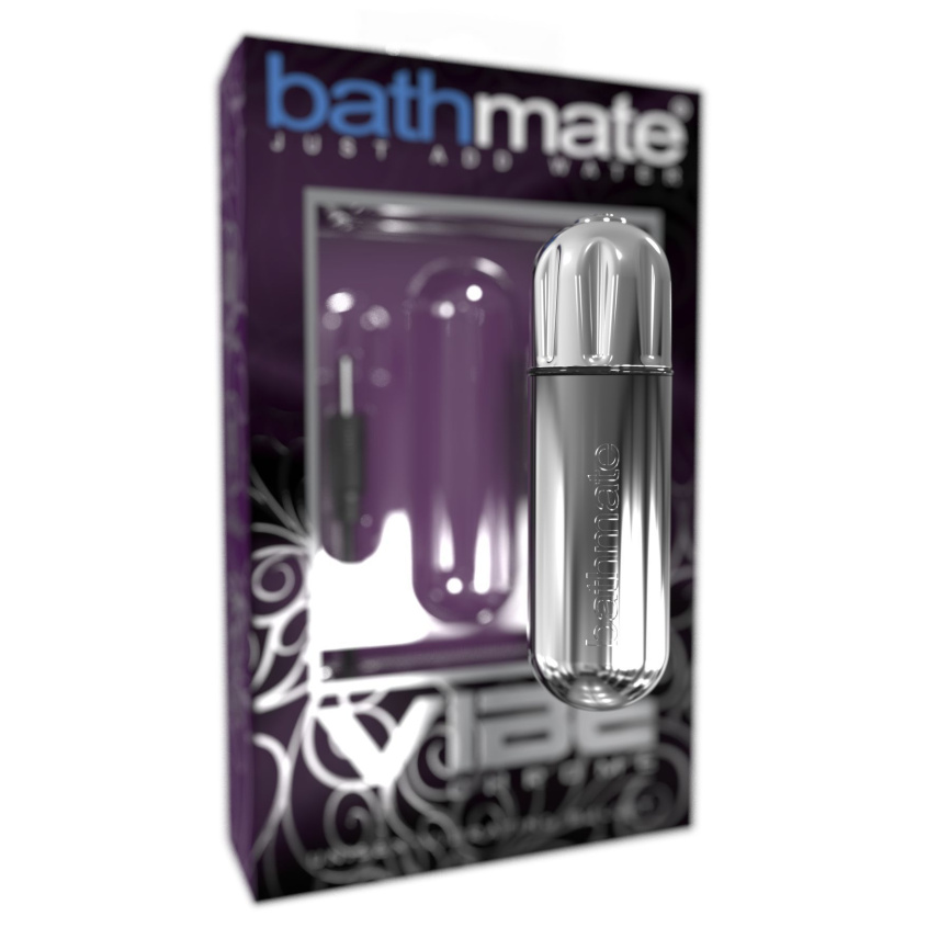 Вібропуля Bathmate Vibe Bullet Chrome, глибока потужна вібрація фото 2