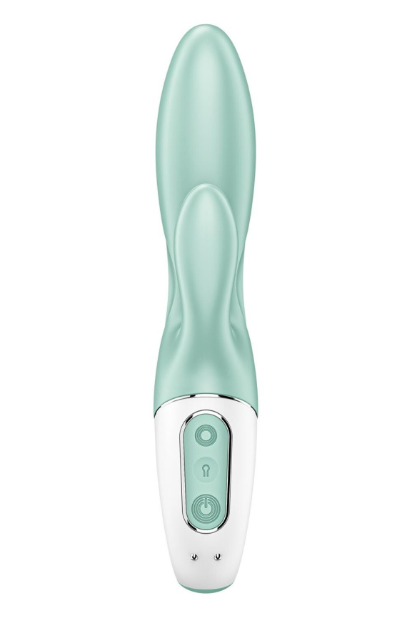 Смарт вібратор-кролик Satisfyer Air Pump Bunny 5+, надувається фото 6