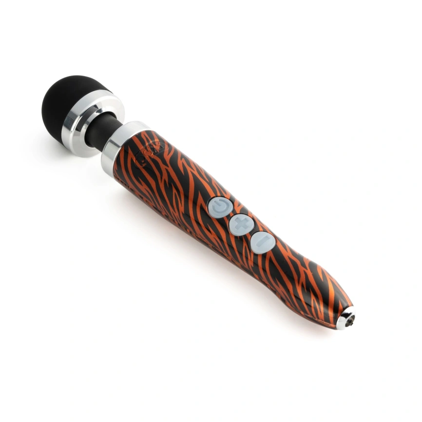 Вибромассажер DOXY Die Cast 3R - TIGER, очень мощный, перезаряжаемый, металлический корпус фото 3