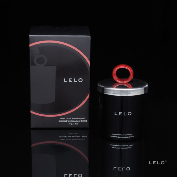 Масажна свічка LELO Massage Candle Black Pepper & Pomegranate, соєвий віск, 36 годин горіння фото 2