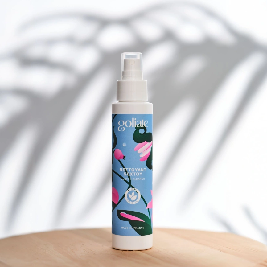 Антибактериальный спрей для игрушек Goliate Nettoyant Sextoy 100 мл, безопасный для тела фото 4