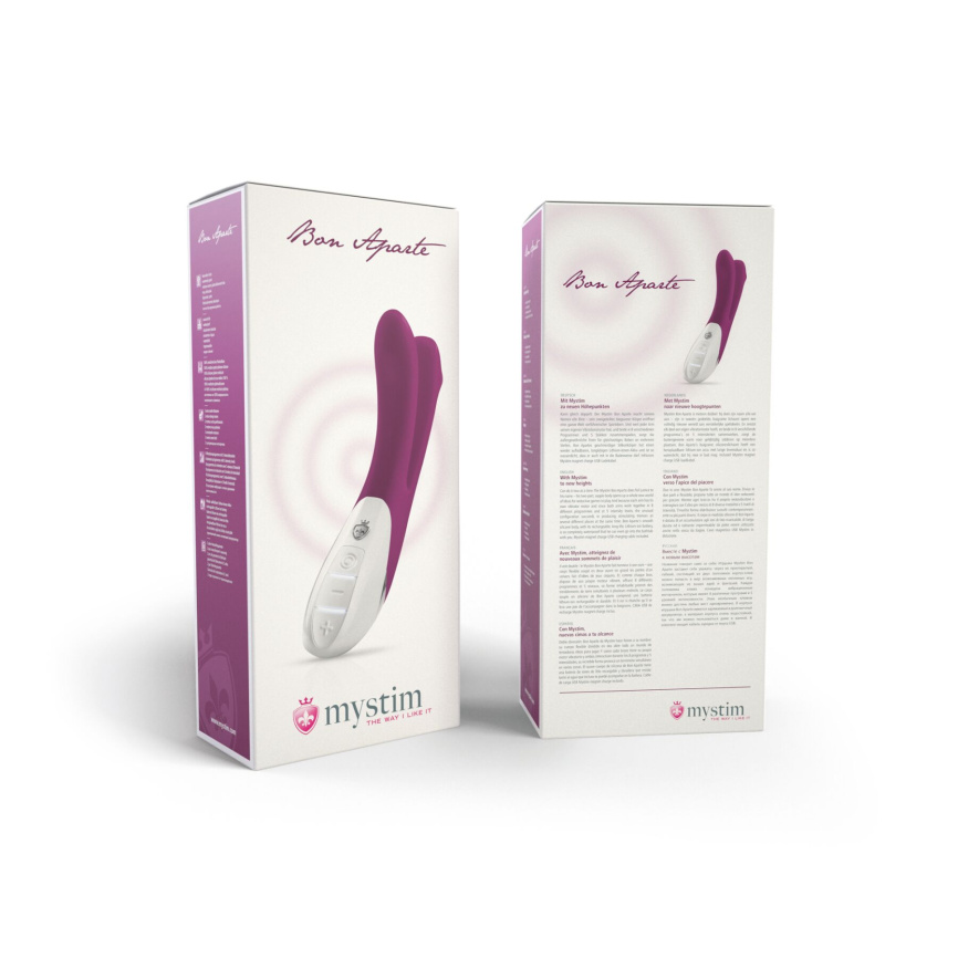 Вібратор Mystim Bon Aparte oh so aubergine фото 12