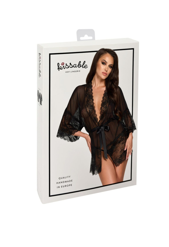 Пеньюар Kissable Midnight Kiss Negligee S/M фото 9