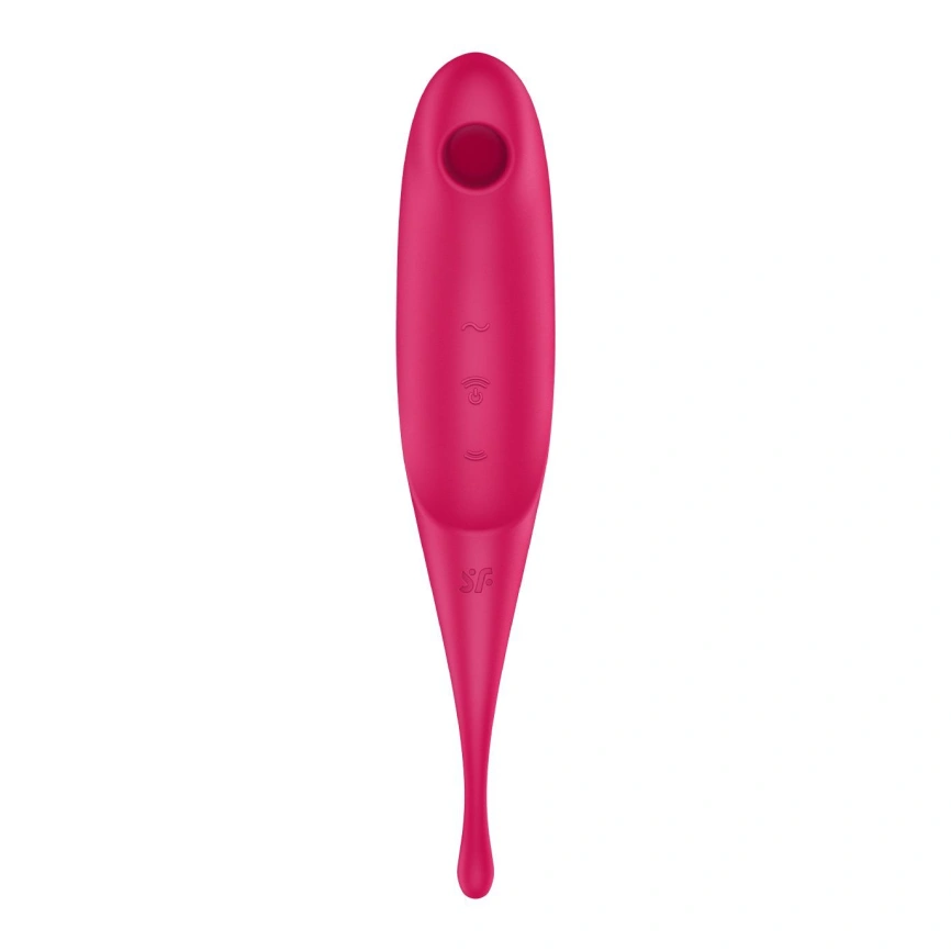 Вибратор для клитора с вакуумной стимуляцией Satisfyer Twirling Pro Red фото 3