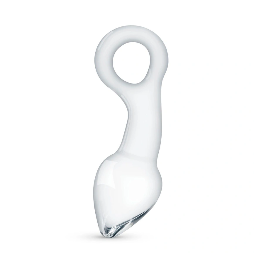 Стеклянный стимулятор простаты Gildo Glass Prostate Plug No. 13 фото 1