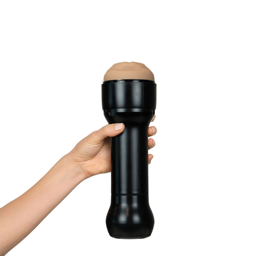 Мастурбатор-ротик Kiiroo FeelVictoria Mouth зі всмоктувальною інтерактивною насадкою PowerBlow Combo Set фото 5