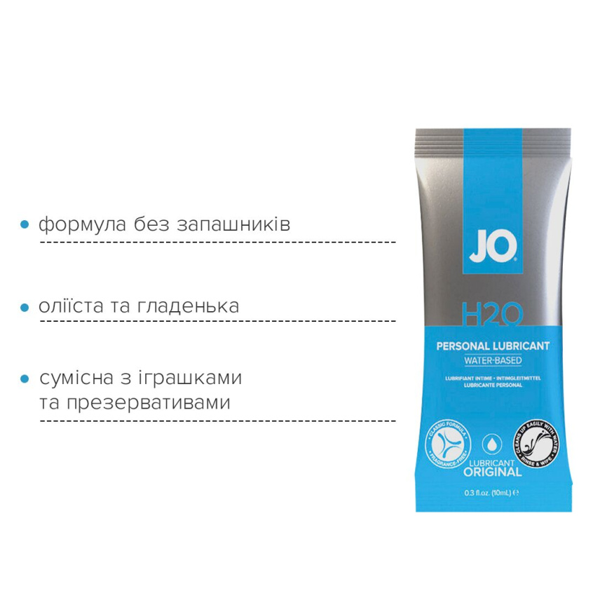 Пробник JO H2O – ORIGINAL (10 мл) фото 3
