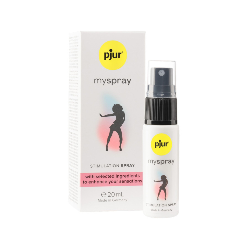 Збуджувальний спрей для жінок pjur myspray 20 мл, з екстрактом алое, ефект поколювання фото 6
