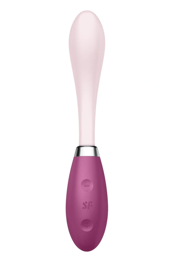 Вибратор Satisfyer G-Spot Flex 3 Red, гибкий ствол с фиксацией положения фото 3