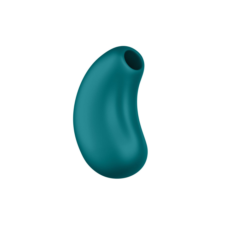 Вакуумний стимулятор з вібрацією Fun Factory Cherie Bottle Green, 11 + 12 режимів роботи, перезаряджуваний фото 2