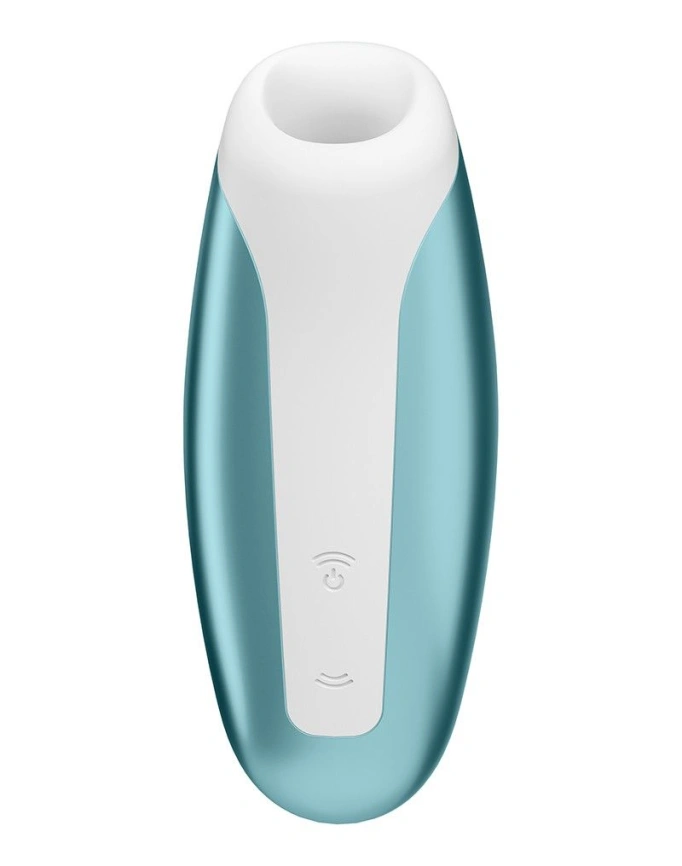 Миниатюрный вакуумный стимулятор Satisfyer Love Breeze Ice Blue фото 2