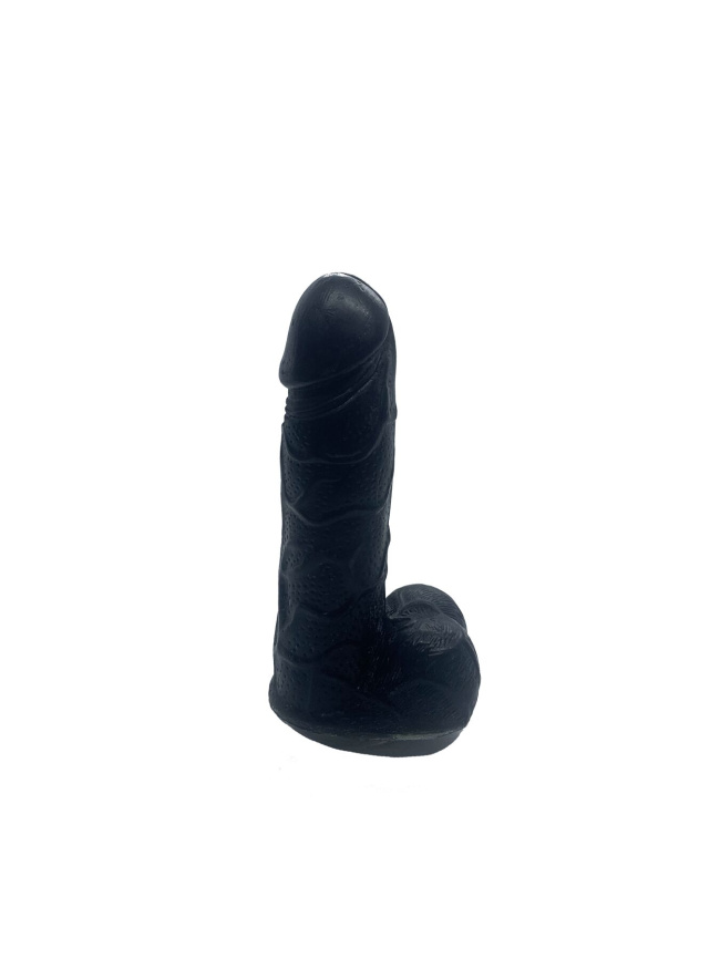 Мило у формі пеніса Чистий Кайф Black size S, крафтове мило-член, натуральне фото 1