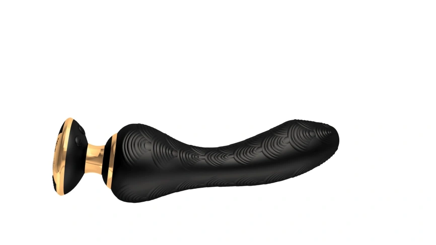 Вибратор для точки G Shunga Sanya Black, гибкий ствол фото 1