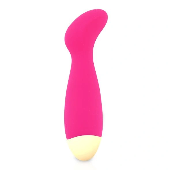Вибратор для точки G Rianne S: Boa Mini Pink, 10 режимов работы, медицинский силикон фото 2