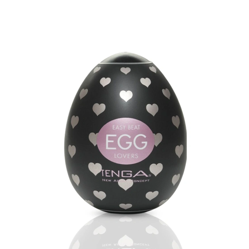 Мастурбатор-яйцо Tenga Egg Lovers (сердечки) фото 7