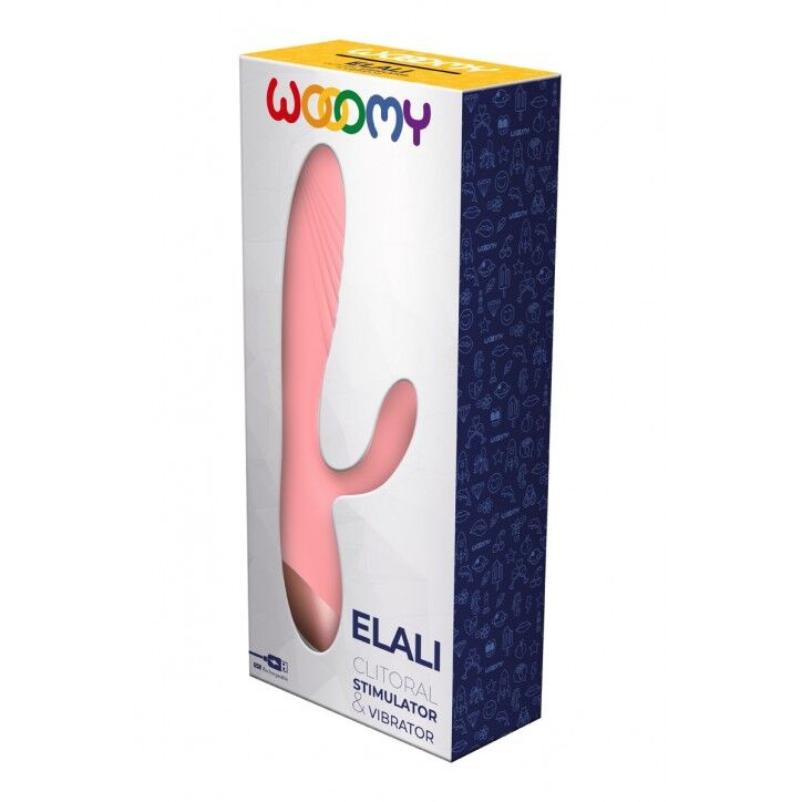 Вібратор-кролик Wooomy Elali Pink Rabbit Vibrator фото 5