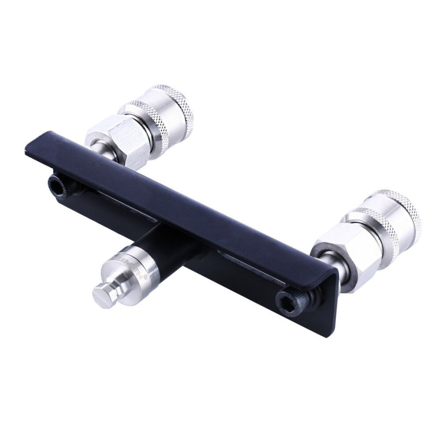 Подвійний конектор для секс-машин Hismith Quick Connector Adapter with Double Head, система KlicLok фото 3