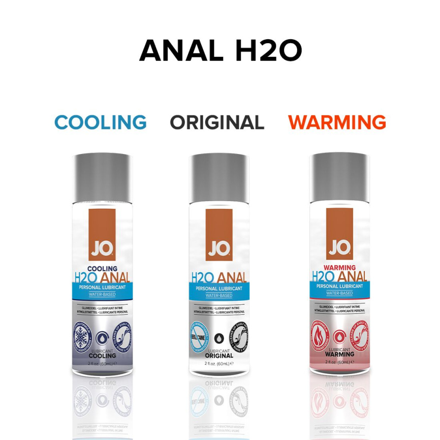 Анальна змазка JO ANAL H2O — ORIGINAL (240 мл) на водній основі, рослинний гліцерин фото 5