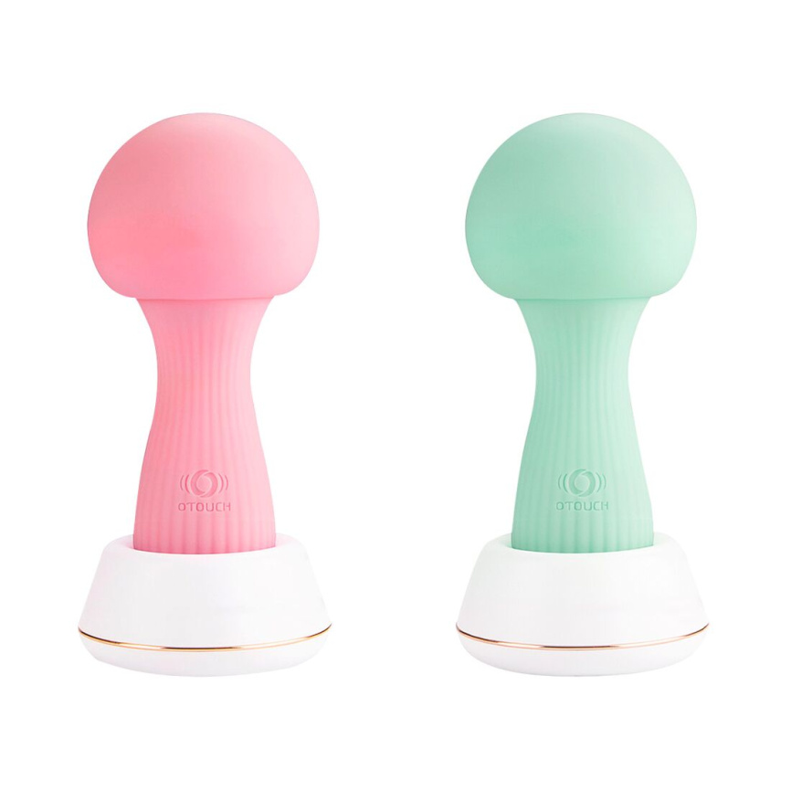 Вібромасажер Otouch MUSHROOM Teal, 7 режимів, функція нічника, технологія «старт-стоп» фото 1