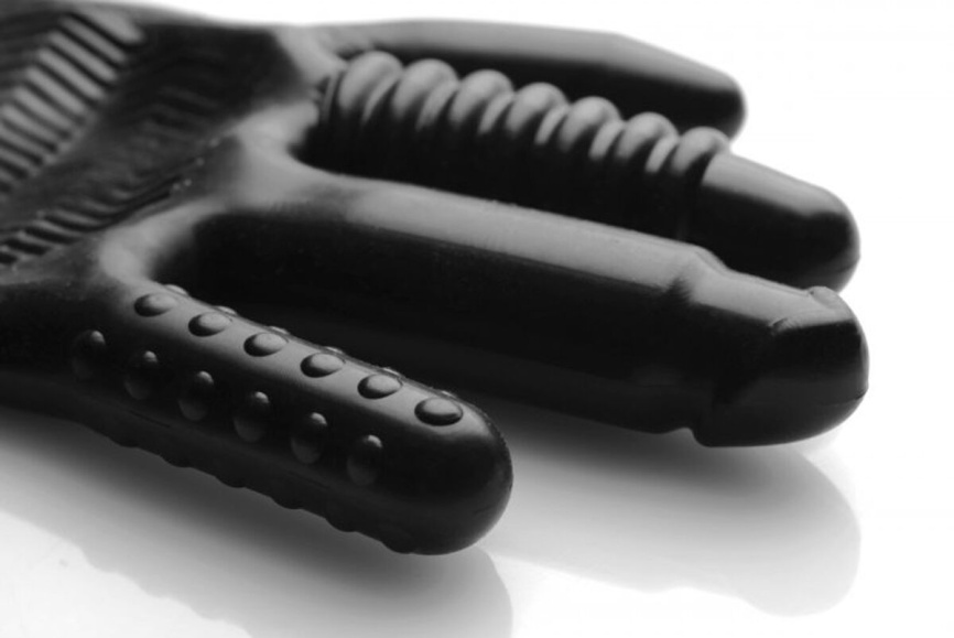 Рукавичка з різними текстурами Master Series Pleasure Poker Textured Glove фото 2