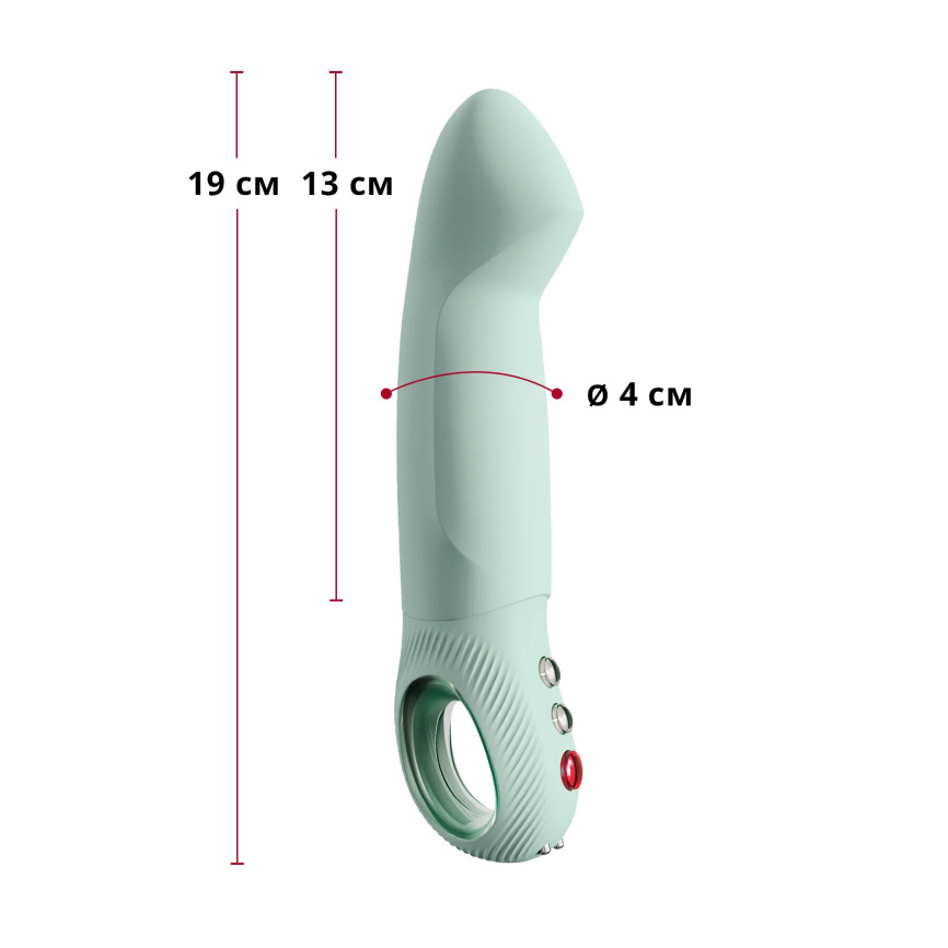 Пульсатор для точки G Fun Factory STRONIC G FORTE sage green, 8 режимів, суперпотужний фото 2