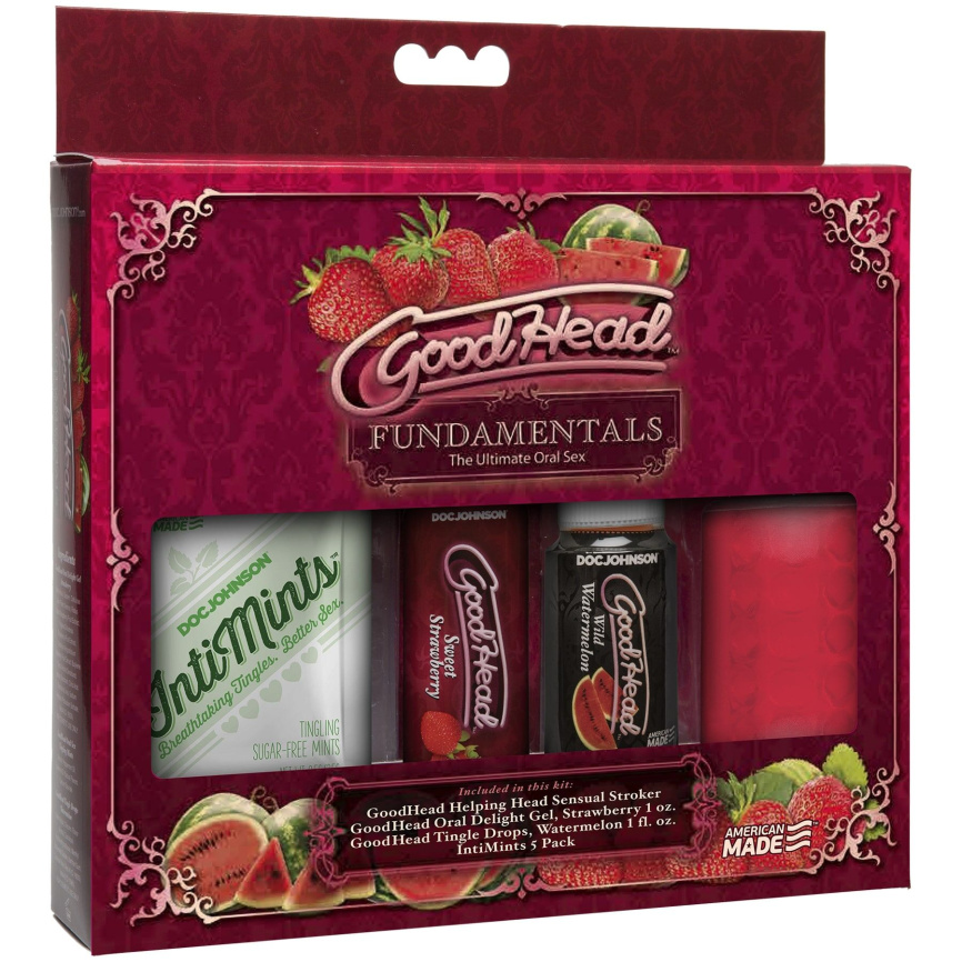 Набір для мінету Doc Johnson GoodHead Fundamentals Kit фото 2