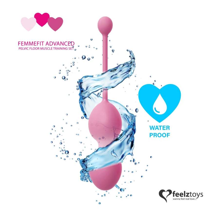 Набор вагинальных шариков для продвинутых FeelzToys - FemmeFit Advanced Pelvic Muscle Training Set фото 6