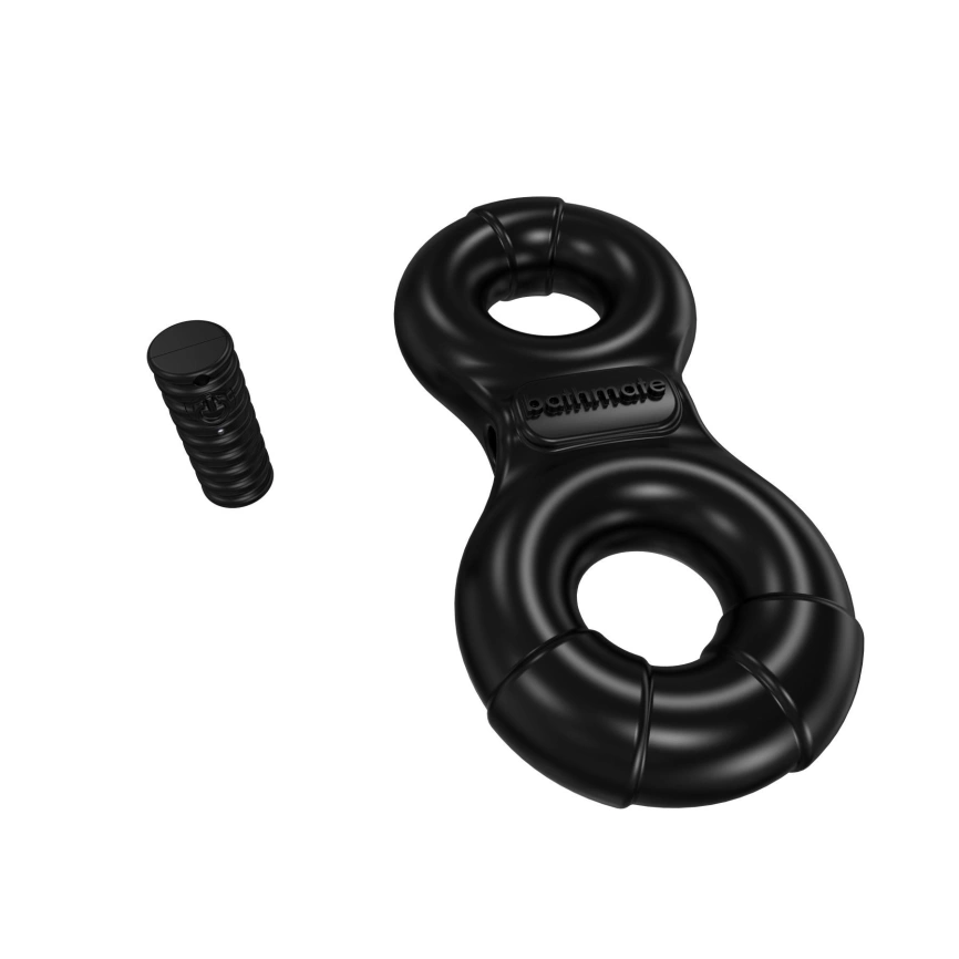 Эрекционное виброкольцо Bathmate Vibe Ring Eight, двойное, для члена и мошонки фото 4
