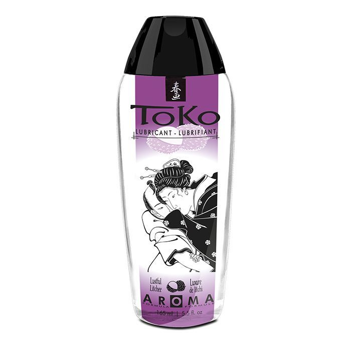 Лубрикант на водній основі Shunga Toko AROMA – Lustful Litchee (165 мл), не містить цукру фото 1