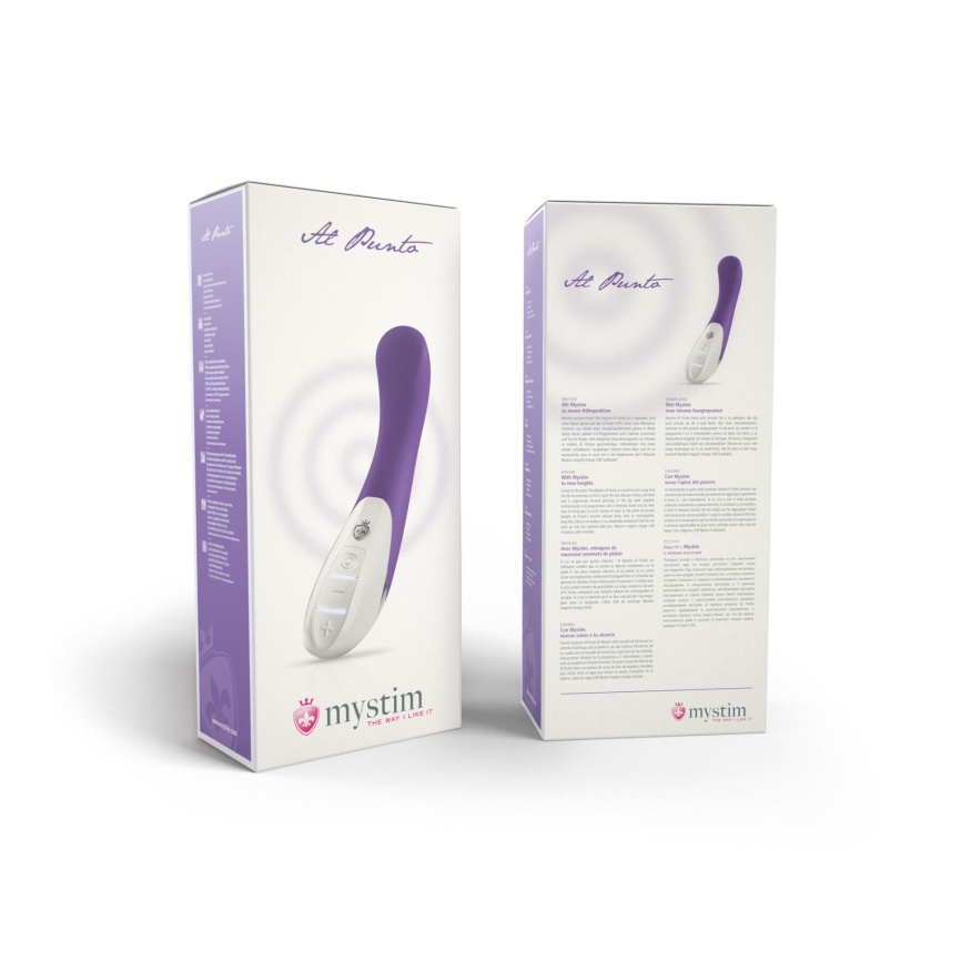 Вібратор Mystim Al Punto Purple фото 12