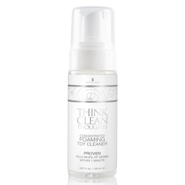 Концентрована очищувальна пінка для іграшок Sensuva Think Clean Thoughts Foaming, 150 мл фото 1