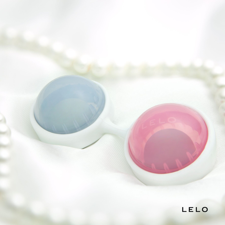 Набір вагінальних кульок LELO Beads Mini, діаметр 2,9 см, змінне навантаження, 2х28 та 2х37 г фото 5