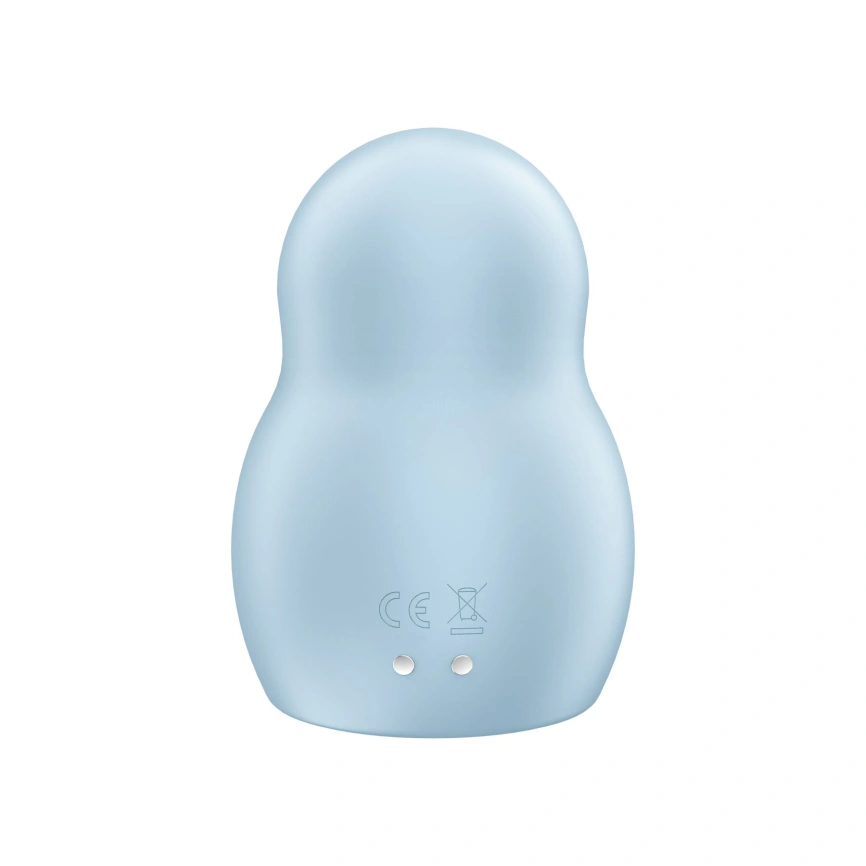 Вакуумный стимулятор с вибрацией Satisfyer Pro To Go 1 Blue фото 4