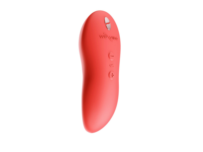 Потужний мінівібромасажер Touch X Crave Coral by We-Vibe, зручно поєднувати з проникним сексом	 фото 4