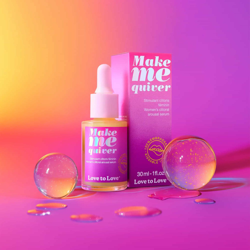 Розпродаж!!! Збуджувальна сироватка для клітора Love To Love Make Me Quiver 30мл (термін 01.04.2027) фото 2