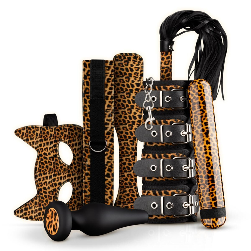 Набір BDSM-аксесуарів Panthra Gato 8-piece set фото 2