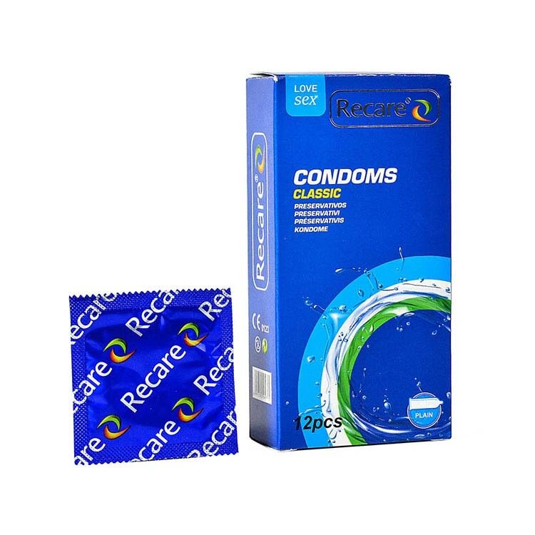 Презервативы Recare Classic Condoms 12 шт, классические фото 1