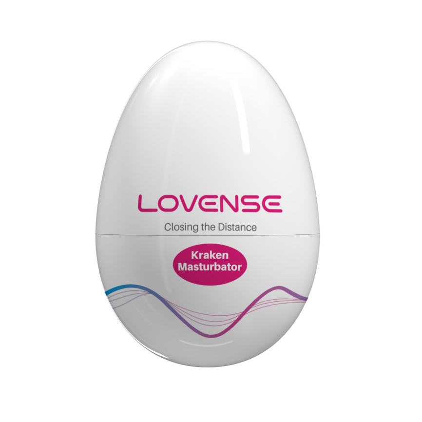 Мастурбатор-яйце Lovense Kraken masturbator egg, текстура-сюрприз фото 1