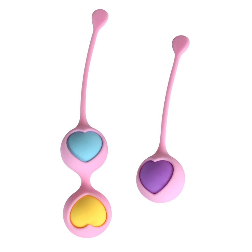 Вагінальні кульки Wooomy Love Pearls фото 1
