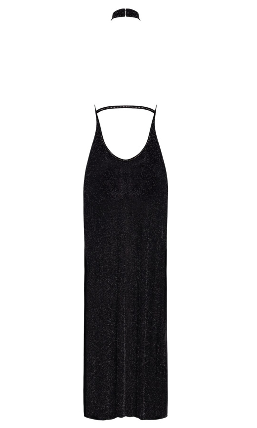Сукня Noir Handmade F372 Onyx Twin-slit Long dress XS фото 7