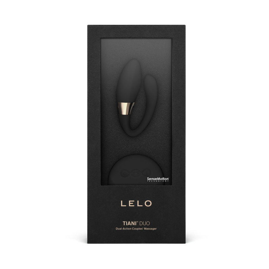 Вібратор для пар LELO Tiani Duo Black, 2 мотори, пульт ДК фото 8