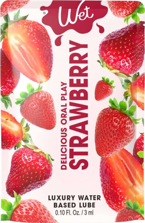 Пробник Wet Oral Play Strawberry (3 мл) фото 1