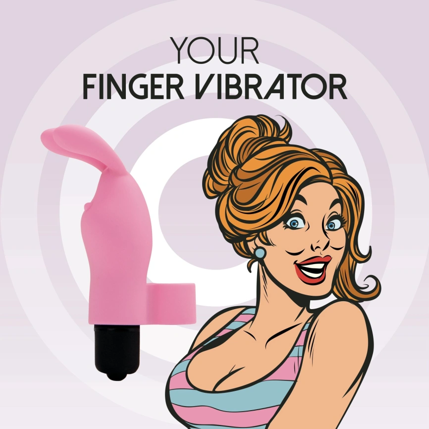 Вибратор на палец FeelzToys Magic Finger Vibrator Pink фото 2