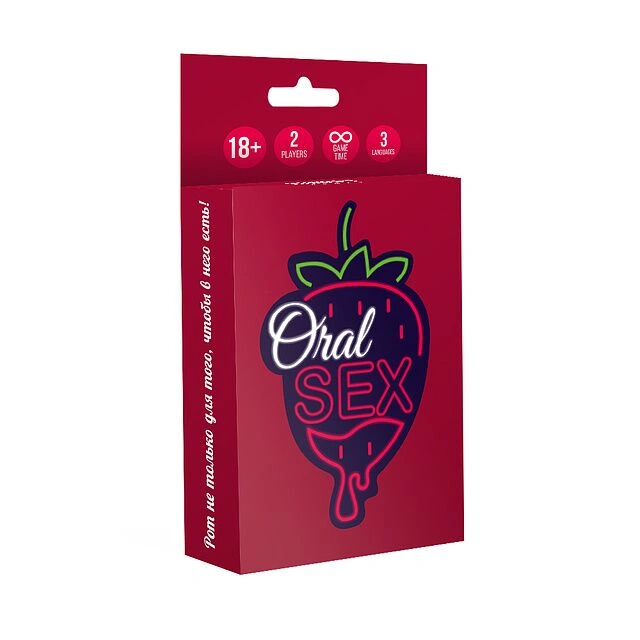 Эротическая игра для пар «Oral sex» (UA, ENG, RU) фото 1