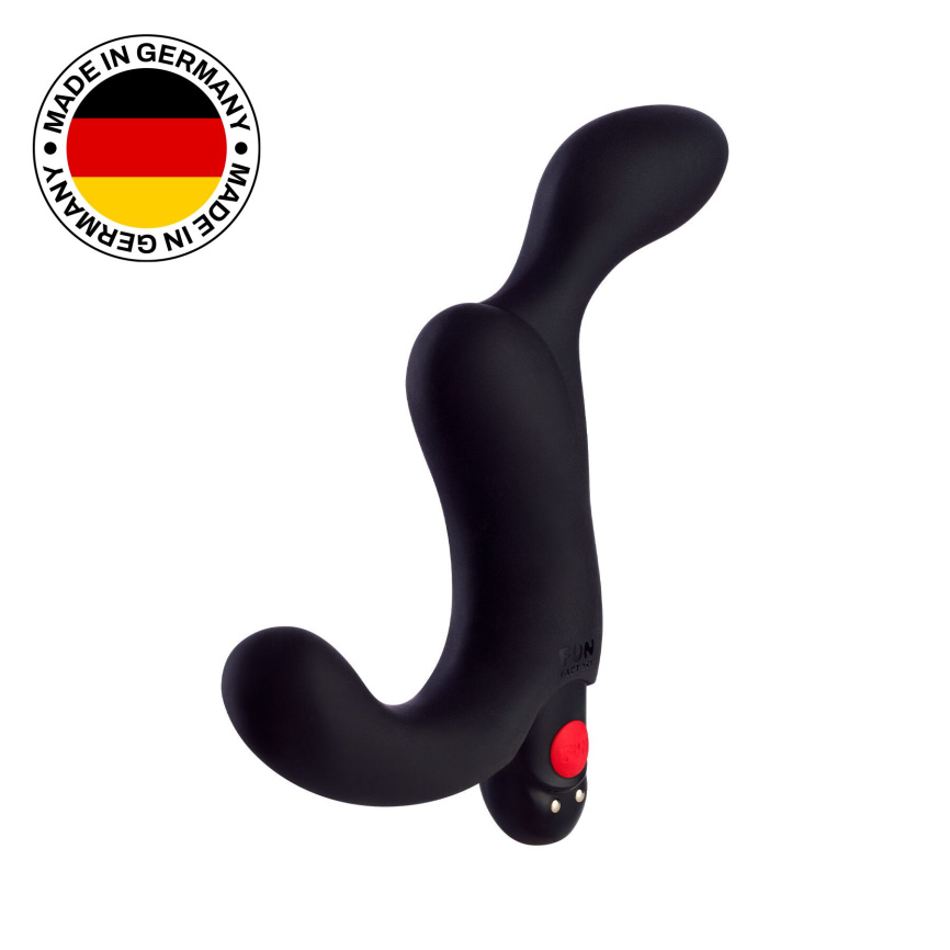Масажер простати Fun Factory DUKE black, стимуляція промежини, знімна віброкуля фото 7