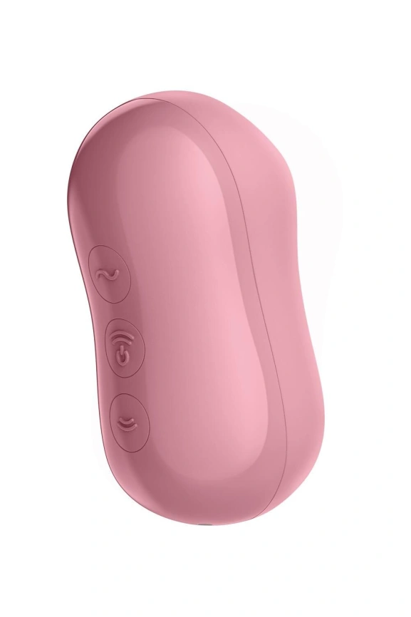 Вакуумный стимулятор с вибрацией Satisfyer Cotton Candy Light Red фото 6