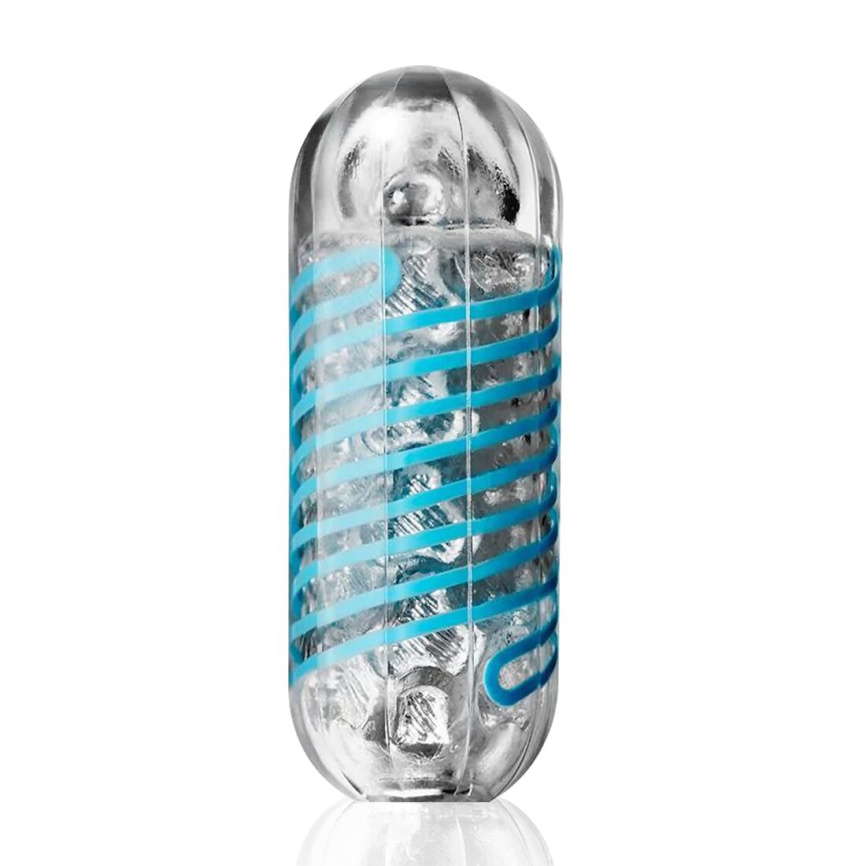 Мастурбатор Tenga Spinner 01 Tetra з пружною стимулювальною спіраллю всередині, ніжна спіраль фото 1