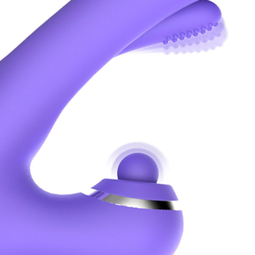 Вібратор-кролик Good Vibes Only - Tess Rabbit Vibrator with G-Spot Stimulator фото 5