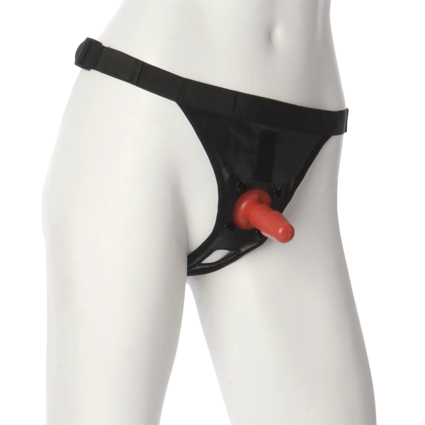 Трусики для страпона Doc Johnson Ultra Harness with Plug с креплением Vac-U-Lock, унисекс фото 1